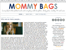 Tablet Screenshot of mommybags.blogspot.com