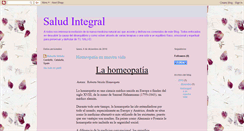 Desktop Screenshot of a-saludintegral.blogspot.com