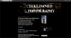 Desktop Screenshot of lukedanielphotography.blogspot.com