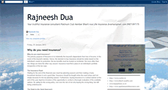 Desktop Screenshot of dwarkainsurance.blogspot.com