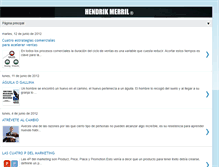 Tablet Screenshot of hendriksoninfinito.blogspot.com