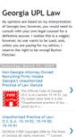 Mobile Screenshot of georgia-upl-law.blogspot.com