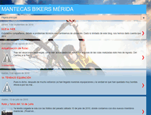 Tablet Screenshot of mantecasbikers.blogspot.com