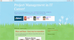 Desktop Screenshot of pminitcareer.blogspot.com