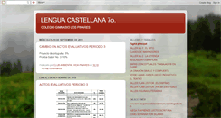 Desktop Screenshot of lenguacastellanapinares7.blogspot.com