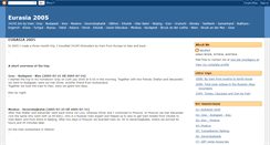 Desktop Screenshot of eurasia2005.blogspot.com