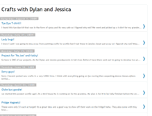 Tablet Screenshot of craftswithdylanandjessica.blogspot.com