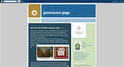 Desktop Screenshot of generaciongagadiario.blogspot.com