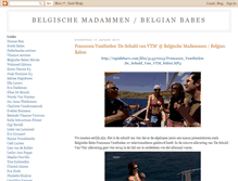 Tablet Screenshot of belgianbabessite.blogspot.com