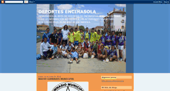 Desktop Screenshot of deportesencinasolacalin.blogspot.com