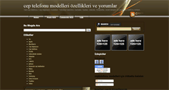 Desktop Screenshot of ceptelefonumodelleri.blogspot.com