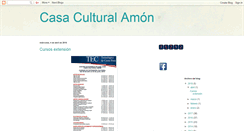 Desktop Screenshot of casaculturalamon.blogspot.com