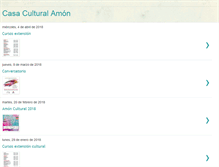 Tablet Screenshot of casaculturalamon.blogspot.com