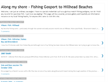 Tablet Screenshot of alongmyshore.blogspot.com