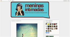 Desktop Screenshot of meninasintimadas.blogspot.com