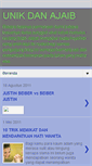 Mobile Screenshot of ajaibdanunik.blogspot.com