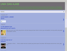 Tablet Screenshot of ajaibdanunik.blogspot.com