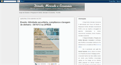 Desktop Screenshot of direitomercadoeconomia.blogspot.com