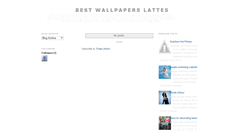Desktop Screenshot of best-wallpapers-lattes.blogspot.com