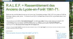 Desktop Screenshot of lycee-en-foret-montargis-1961-1971.blogspot.com