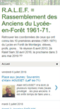 Mobile Screenshot of lycee-en-foret-montargis-1961-1971.blogspot.com