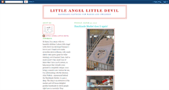 Desktop Screenshot of mylittleangellittledevil.blogspot.com