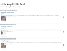 Tablet Screenshot of mylittleangellittledevil.blogspot.com