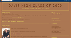 Desktop Screenshot of davishighclassof2000.blogspot.com
