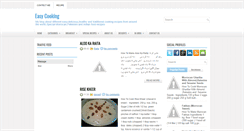 Desktop Screenshot of myeasycooking.blogspot.com