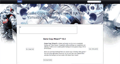 Desktop Screenshot of games-copy-wizard.blogspot.com