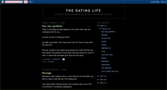 Desktop Screenshot of datingthoughts.blogspot.com