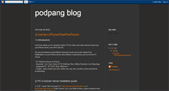 Desktop Screenshot of podpang.blogspot.com