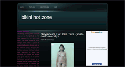 Desktop Screenshot of hotbikini-zone.blogspot.com