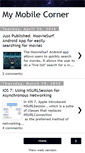 Mobile Screenshot of mymobilecorner.blogspot.com
