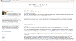 Desktop Screenshot of butterandsalt.blogspot.com