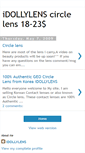 Mobile Screenshot of idollylens.blogspot.com