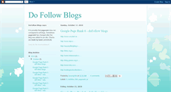 Desktop Screenshot of dofollow-blogs.blogspot.com