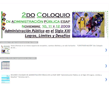 Tablet Screenshot of coloquiosesap.blogspot.com