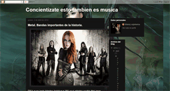 Desktop Screenshot of metalgotic.blogspot.com