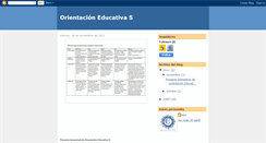 Desktop Screenshot of orientacione5.blogspot.com