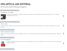 Tablet Screenshot of iipmpressarticle.blogspot.com