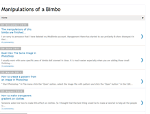 Tablet Screenshot of mybimboedits.blogspot.com
