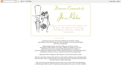Desktop Screenshot of casamentojulianaekleber.blogspot.com