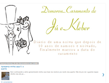 Tablet Screenshot of casamentojulianaekleber.blogspot.com