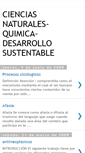 Mobile Screenshot of cienciasnaturales-quimica-desarrollo.blogspot.com