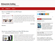 Tablet Screenshot of mickeymickstechblog.blogspot.com