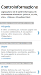 Mobile Screenshot of controinformazione.blogspot.com