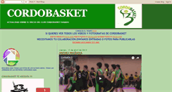 Desktop Screenshot of cordobasket.blogspot.com