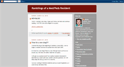 Desktop Screenshot of medpedsintern.blogspot.com