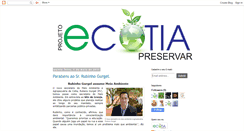 Desktop Screenshot of ecotiapreservar.blogspot.com